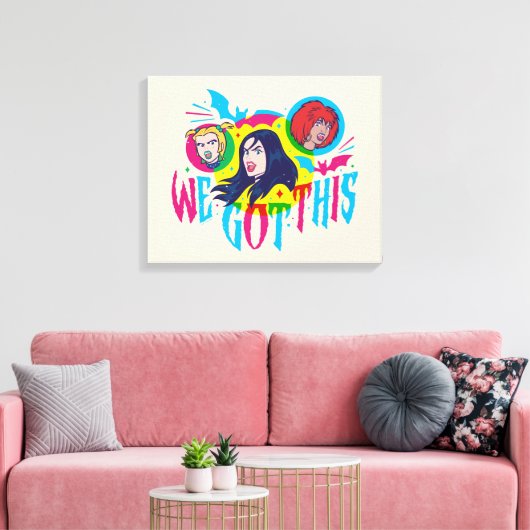 Scooby-Doo | Hex Girls We Got This Canvas Afdruk (Insitu (Woonkamer))