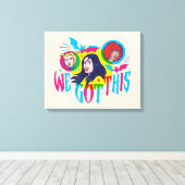 Scooby-Doo | Hex Girls We Got This Canvas Afdruk (Insitu (Houten vloer))