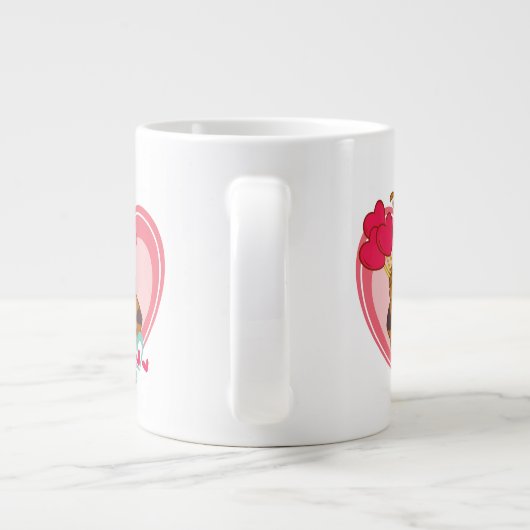 Scooby-Doo Holding Grote Koffiekop (Achterkant)