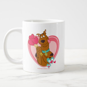 Scooby-Doo Holding Grote Koffiekop