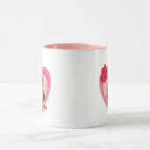 Scooby-Doo Holding Heart Lolipops Mok (Midden)