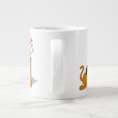 Scooby-Doo - Holding Valentijn Envelope Grote Koffiekop (Achterkant)