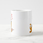 Scooby-Doo - Holding Valentijn Envelope Grote Koffiekop (Voorkant)