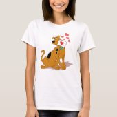 Scooby-Doo - Holding Valentijn Envelope T-shirt (Voorkant)
