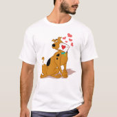 Scooby-Doo - Holding Valentijn Envelope T-shirt (Voorkant)