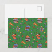 Scooby-Doo Holiday Snack Lights Pattern Briefkaart (Voorkant / Achterkant)