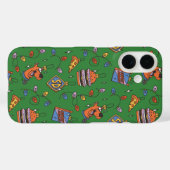 Scooby-Doo Holiday Snack Lights Pattern Case-Mate iPhone Case (Achterkant (horizontaal))