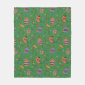 Scooby-Doo Holiday Snack Lights Pattern Fleece Deken (Voorkant)