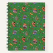 Scooby-Doo Holiday Snack Lights Pattern Notitieboek (Voorkant)