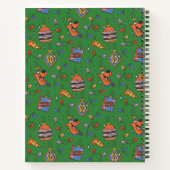Scooby-Doo Holiday Snack Lights Pattern Notitieboek (Achterkant)