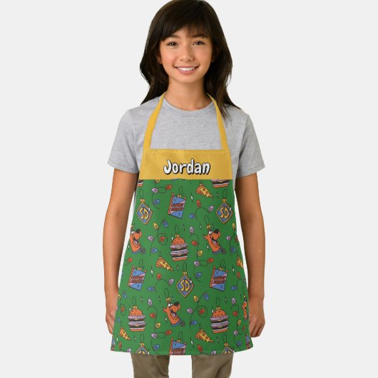 Scooby-Doo Holiday Snack Lights Pattern Schort (Insitu)