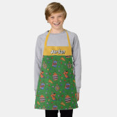 Scooby-Doo Holiday Snack Lights Pattern Schort (Gedragen)