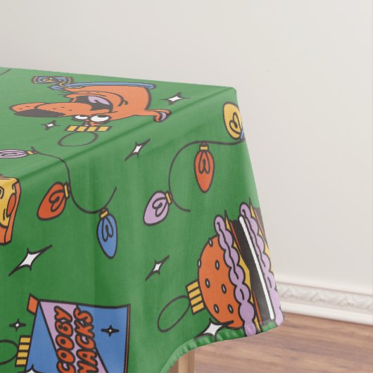 Scooby-Doo Holiday Snack Lights Pattern Tafelkleed (Voorbeeld)