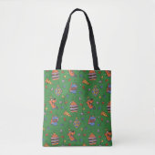 Scooby-Doo Holiday Snack Lights Pattern Tote Bag (Voorkant)