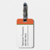 Scooby-Doo Holiday Snack Wreath Graphic Bagagelabel (Achterkant verticaal)