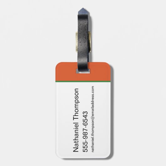 Scooby-Doo Holiday Snack Wreath Graphic Bagagelabel (Achterkant verticaal)