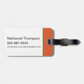 Scooby-Doo Holiday Snack Wreath Graphic Bagagelabel (Achterkant horizontaal)