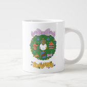 Scooby-Doo Holiday Snack Wreath Graphic Grote Koffiekop (Rechts)