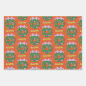 Scooby-Doo Holiday Snack Wreath Graphic Inpakpapier Vel (Voorkant 3)