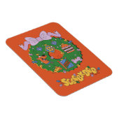 Scooby-Doo Holiday Snack Wreath Graphic Magneet (Rechterzijde)
