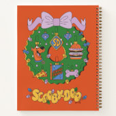 Scooby-Doo Holiday Snack Wreath Graphic Notitieboek (Achterkant)