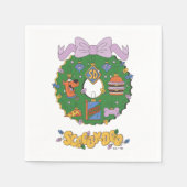 Scooby-Doo Holiday Snack Wreath Graphic Servet (Voorkant)