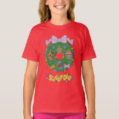 Scooby-Doo Holiday Snack Wreath Graphic T-shirt (Voorkant)