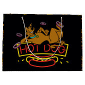Scooby-Doo Hot Dog Neon Sign Large Cadeautasje (Achterkant)