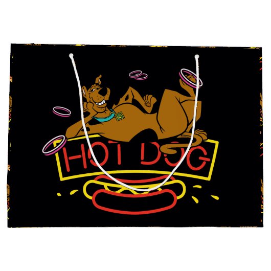 Scooby-Doo Hot Dog Neon Sign Large Cadeautasje (Achterkant)