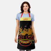 Scooby Doo Hot Dog Neon Sign Schort (Gedragen)