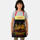 Scooby Doo Hot Dog Neon Sign Schort (Insitu)