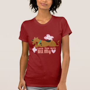 Scooby-Doo "hou van je met al mijn hart" T-shirt