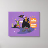 Scooby-Doo | I Vant a Scooby Snack Canvas Afdruk (Voorkant)