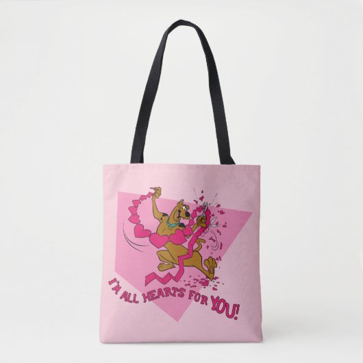 Scooby-Doo - Ik ben allemaal harten voor jou Tote Bag (Voorkant)