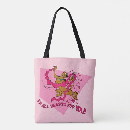 Scooby-Doo - Ik ben allemaal harten voor jou Tote Bag (Achterkant)