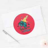 Scooby-Doo - ik ben net zoals jij Ronde Sticker (Envelop)