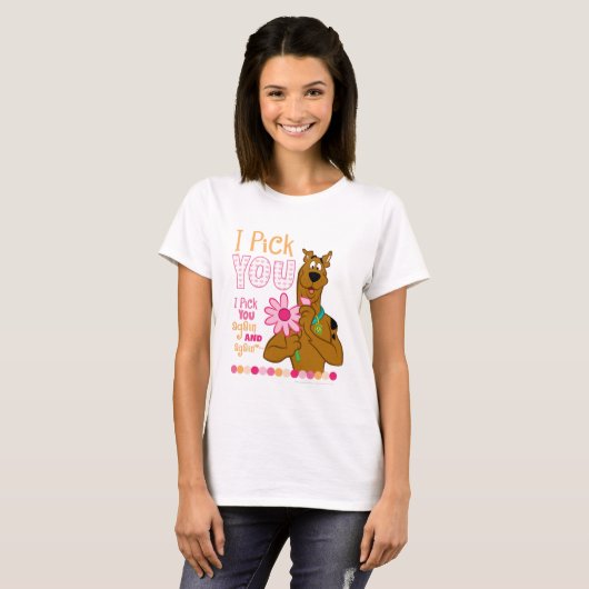 Scooby Doo - Ik kies je T-shirt (Voorkant volledig)