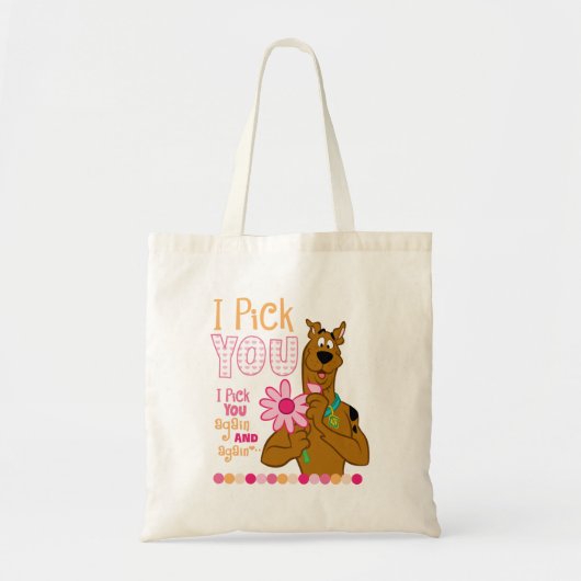 Scooby Doo - Ik kies je Tote Bag (Voorkant)