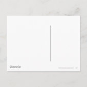 Scooby-Doo in bloemen Briefkaart (Achterkant)