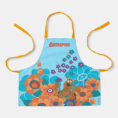 Scooby-Doo in bloemen Schort (Voorkant)