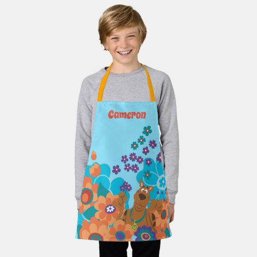 Scooby-Doo in bloemen Schort (Gedragen)