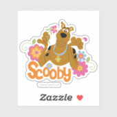 Scooby-Doo In Flowers Sticker (Vel)