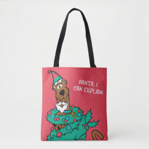 Scooby-Doo in Wreaten Tote Bag