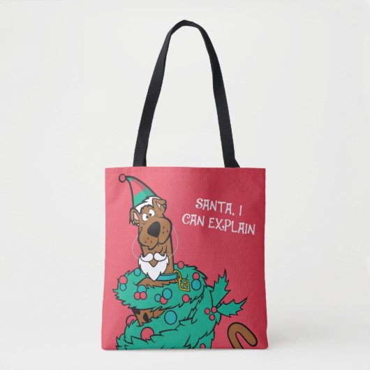 Scooby-Doo in Wreaten Tote Bag (Voorkant)