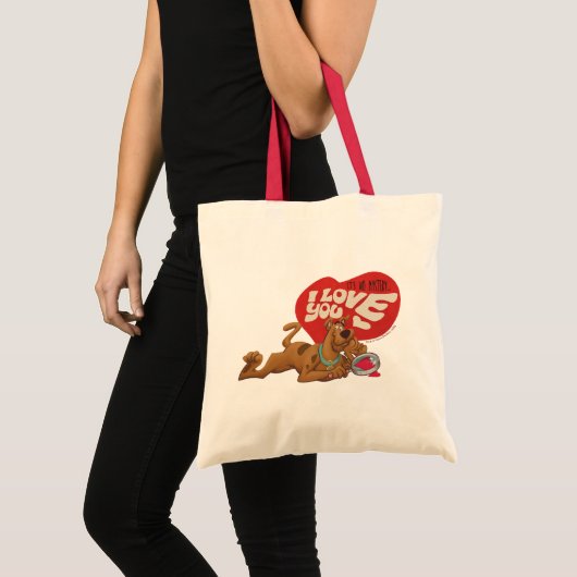 Scooby-Doo - It's No Mystery... I Love You Tote Bag (Voorkant (product))