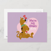 Scooby-Doo - Je bent Mijn zoete Feestdagenkaart (Voorkant / Achterkant)