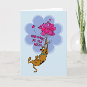 Scooby-doo - Je laat me vliegen hoog Feestdagen Kaart