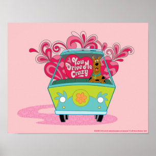 Scooby-Doo - Je rijdt me gek Poster