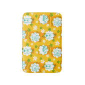 Scooby-Doo | Karakter Floral Patroon Badmat (Voorkant Verticaal)