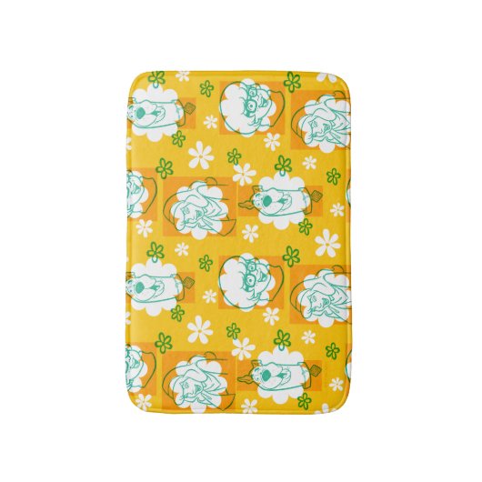 Scooby-Doo | Karakter Floral Patroon Badmat (Voorkant Verticaal)
